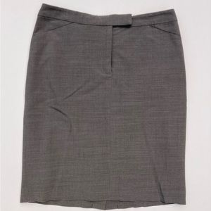 Nicole Miller Gray Pencil Skirt